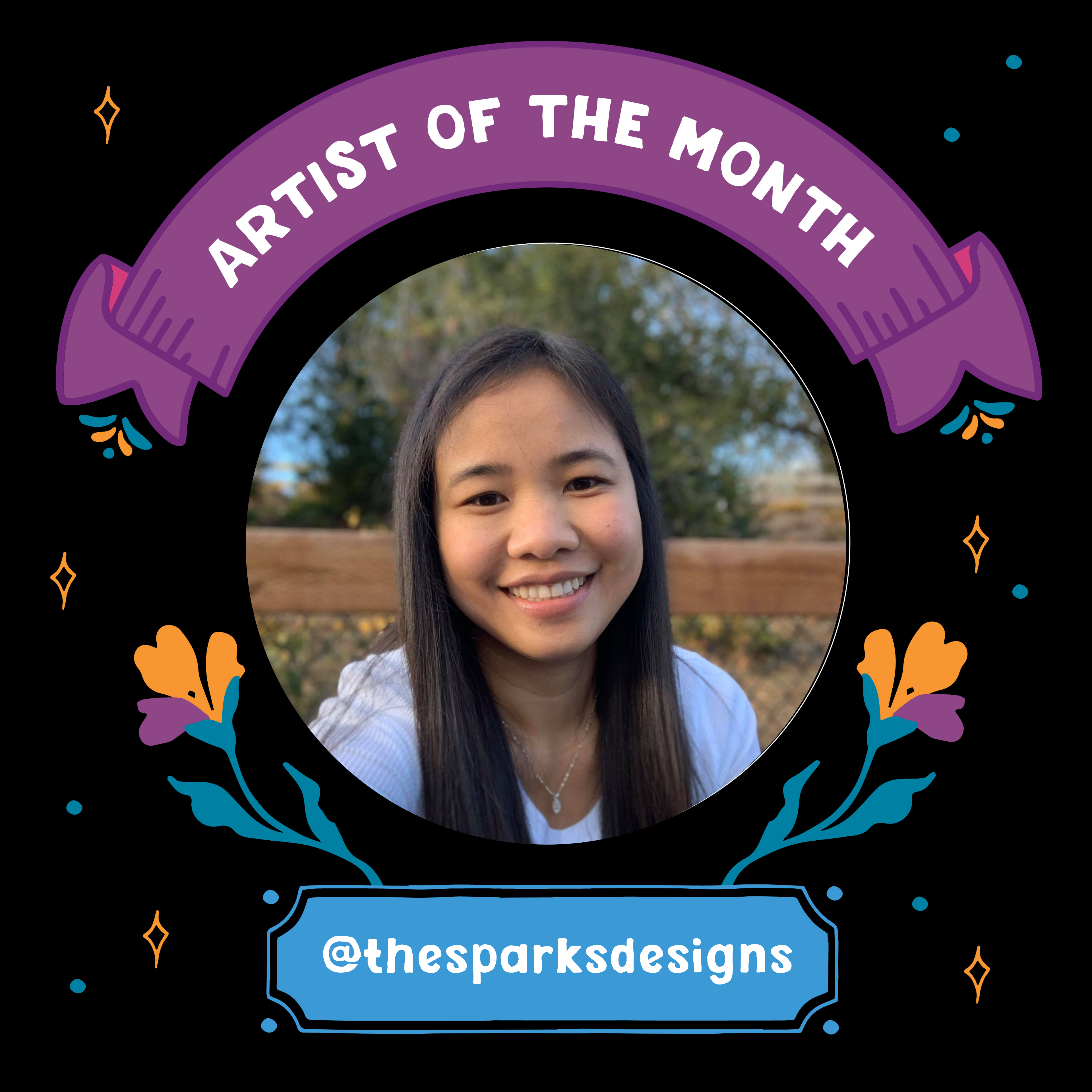 April Artist of the Month: @Thesparksdesigns