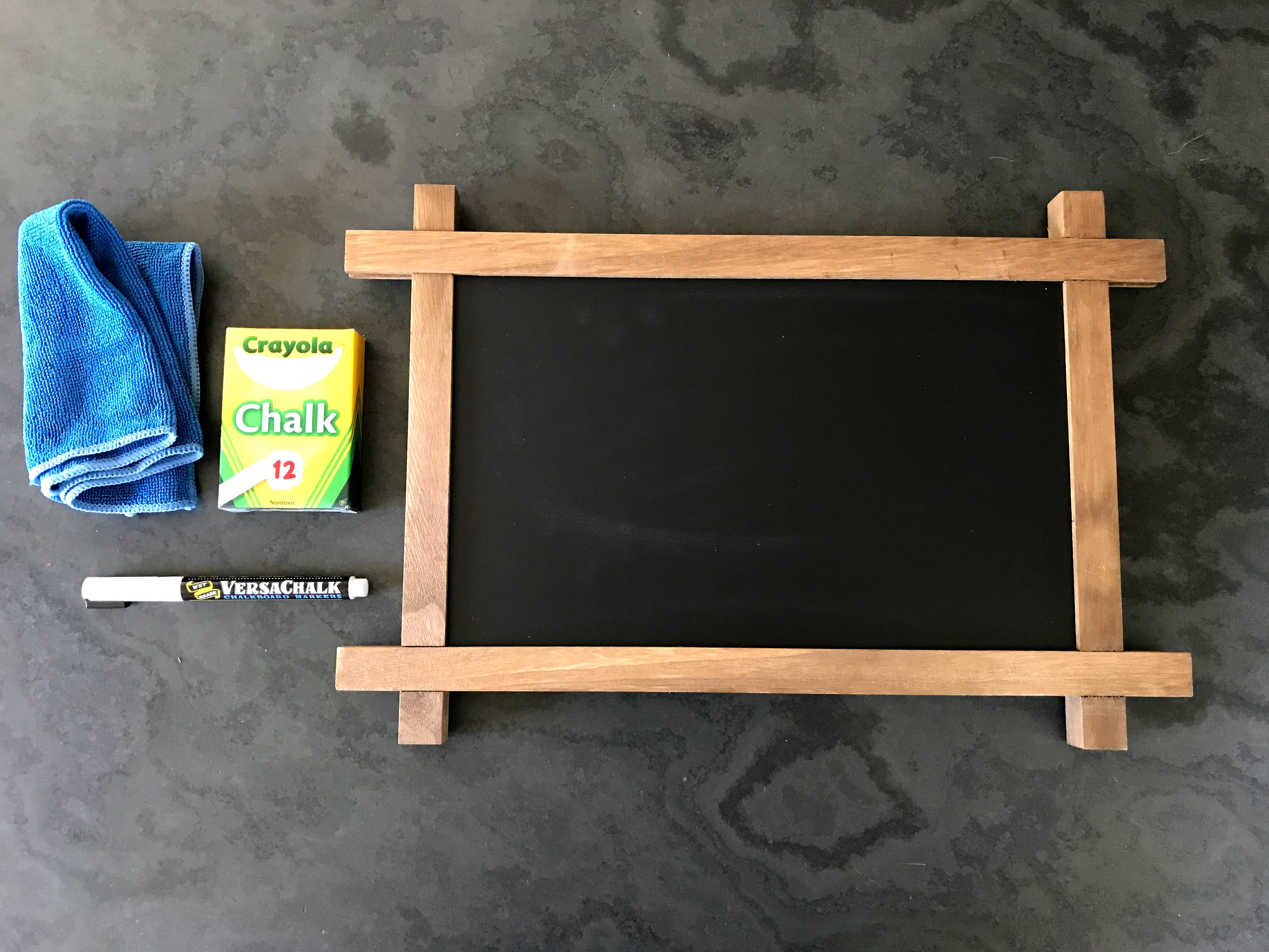 Navy Blue Chalkboard Wall with ANY Color Chalkboard Paint 