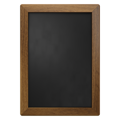 Rustic Wood Framed Chalkboard