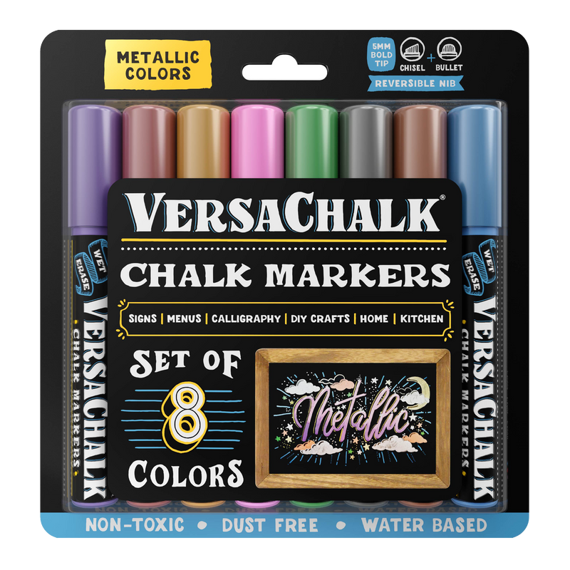 Load image into Gallery viewer, Metallic Liquid Chalk Markers
