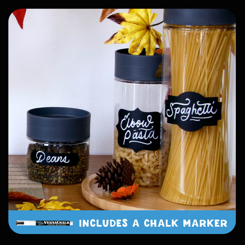 Load image into Gallery viewer, Chalkboard Labels, Vintage Shapes

