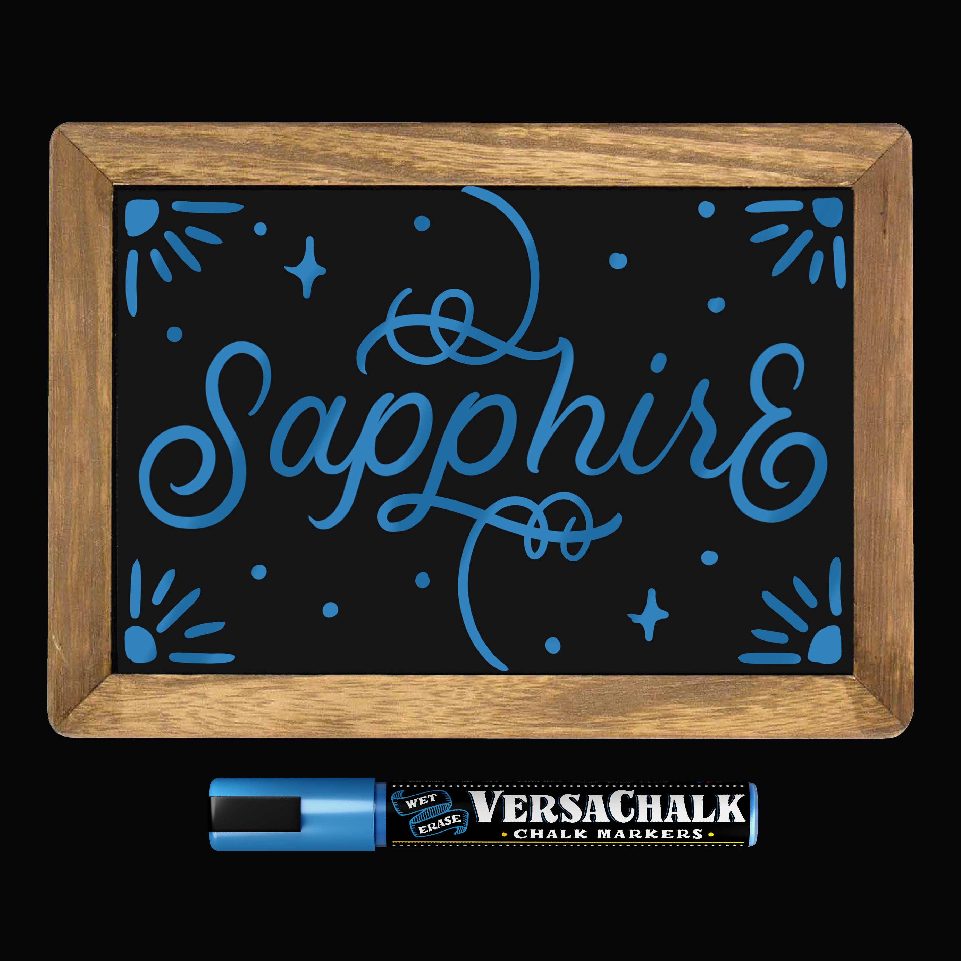 Sapphire Blue Chalk Marker