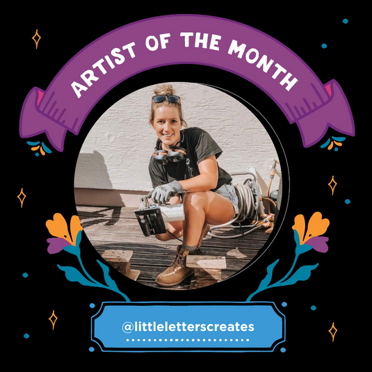 September Artist of the Month: Lydia | @littleletterscreates