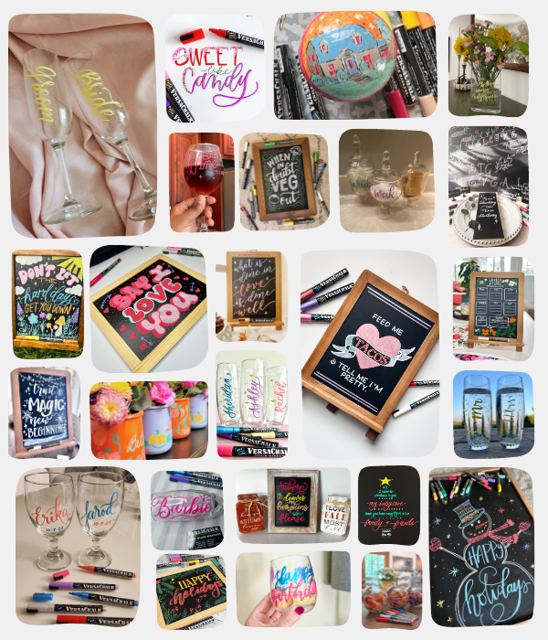 Featured chalk artworks collage