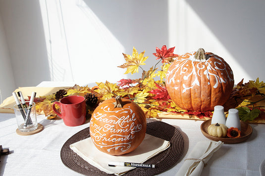 How To Make a DIY Pumpkin Centerpiece for Your Thanksgiving Dinner Table