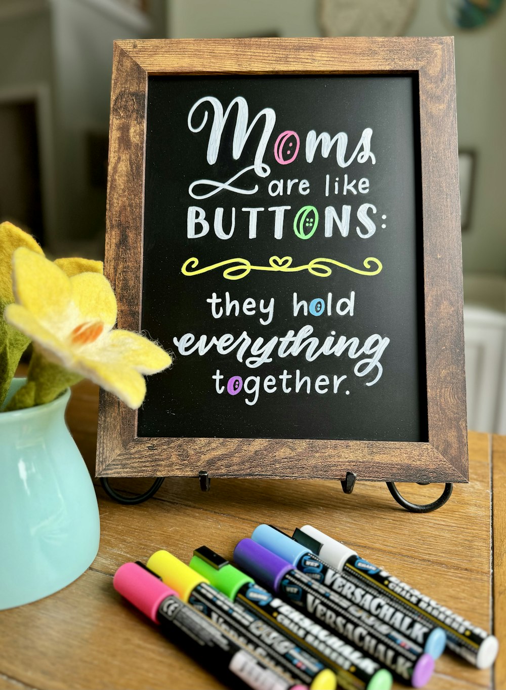 Mother's Day Artsy Surprise for "Chalkboard Moms"