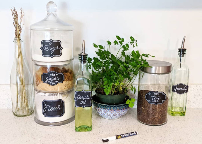 Spring Cleaning Made Easy with Chalkboard Labels!