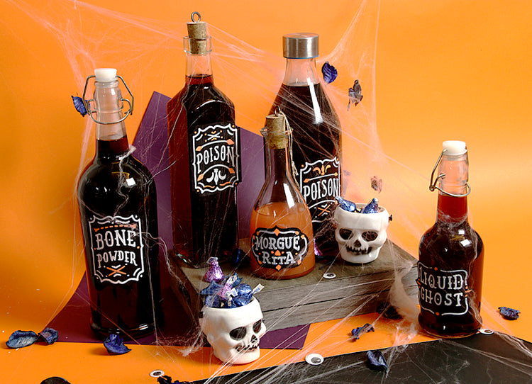 Chalkboard Labels for your Halloween Party Concoctions