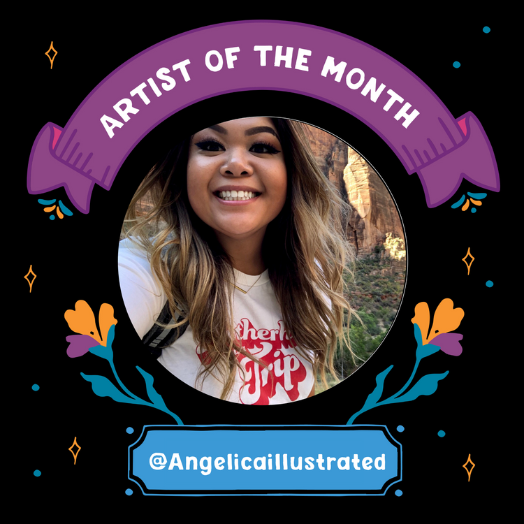 February Artist of the Month: @Angelicaillustrated