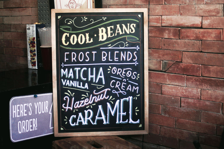 Top 5 Business Uses of Chalkboard Signs and Menus, Plus Cool Chalkboard Menu And Signage Ideas
