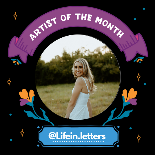April Artist of the Month: Lifein.letters