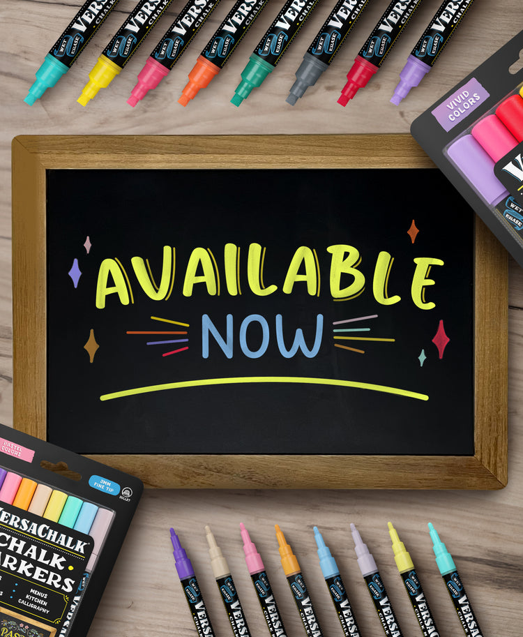 OUT NOW: VersaChalk Launches New Liquid Chalk Markers