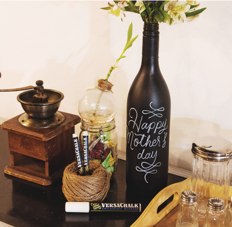 How to Make a Super Easy DIY Chalkboard Flower Vase for ANY Occasion!