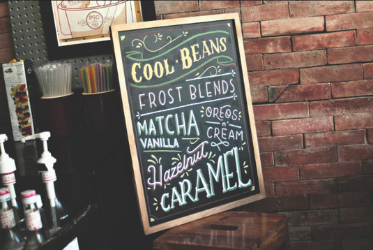 Best Ideas for a Chalkboard Menu for Cafés
