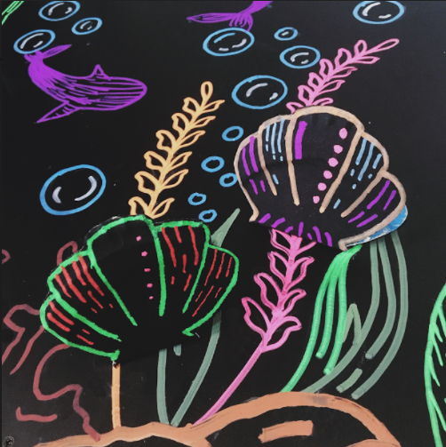 Create These DIY Chalkboard Sea Creature Bookmarks to Remind You That ...