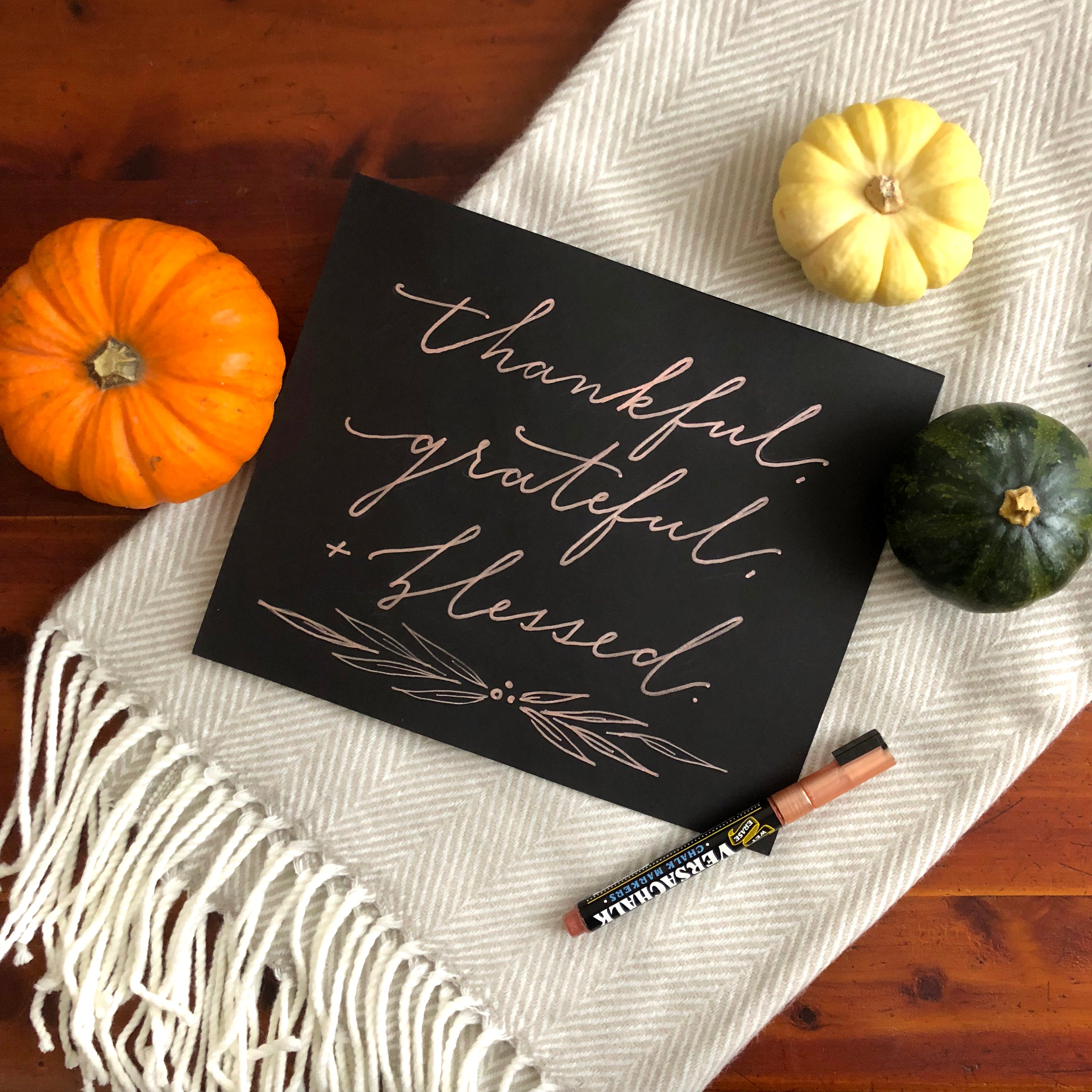 Thankful for Fun, Fall Décor! – VersaChalk