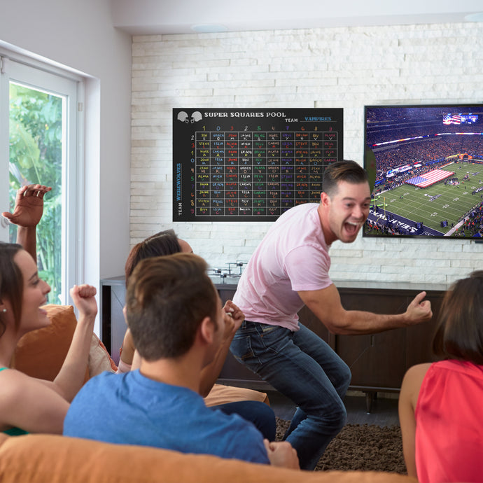 How to Set Up and Play the BEST Football Score Grid Game for the Super Bowl