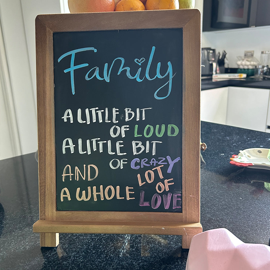 Table Top Folding Chalkboard