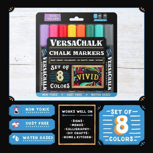 VersaChalk  Vivid Liquid Chalk Markers