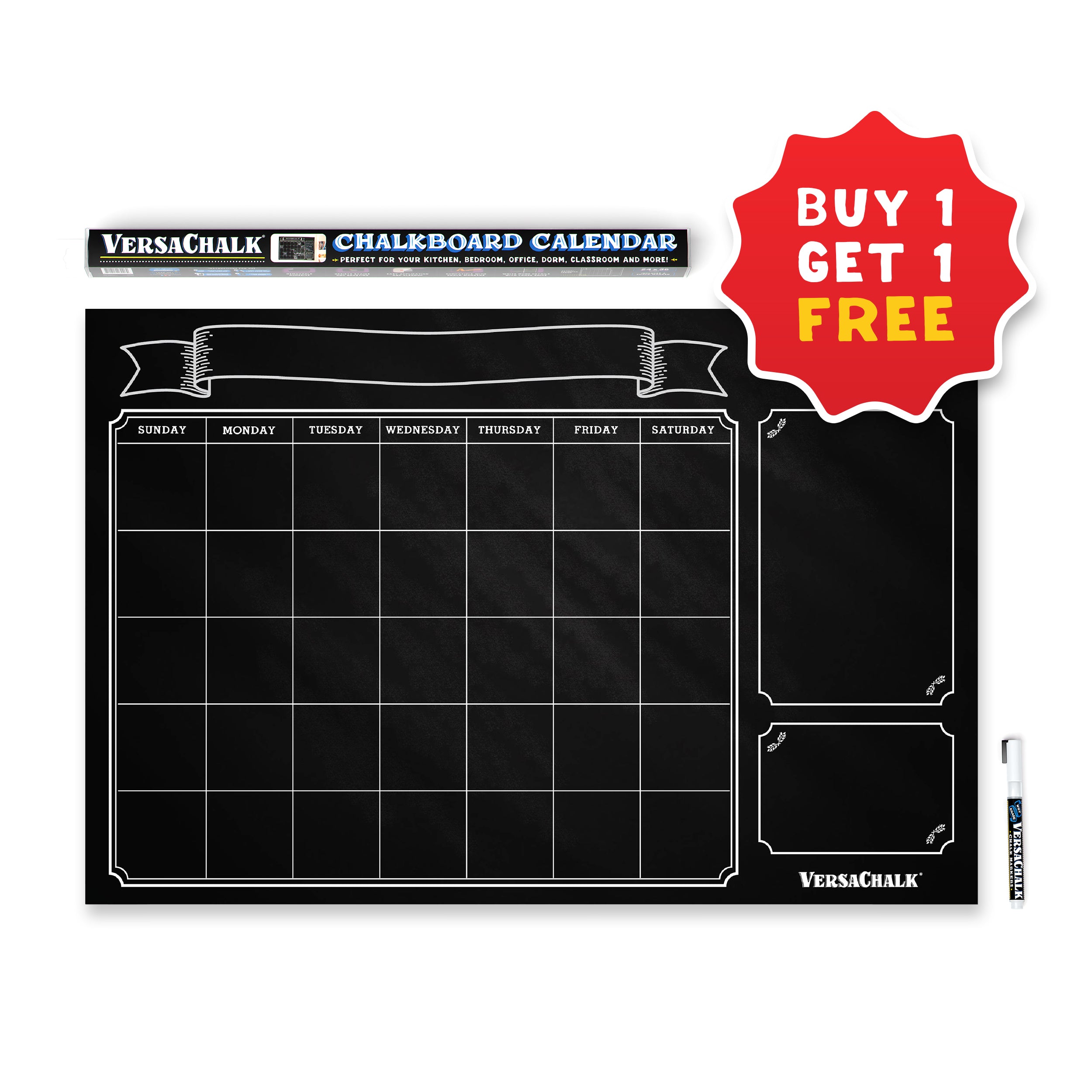 Chalkboard Wall Calendar