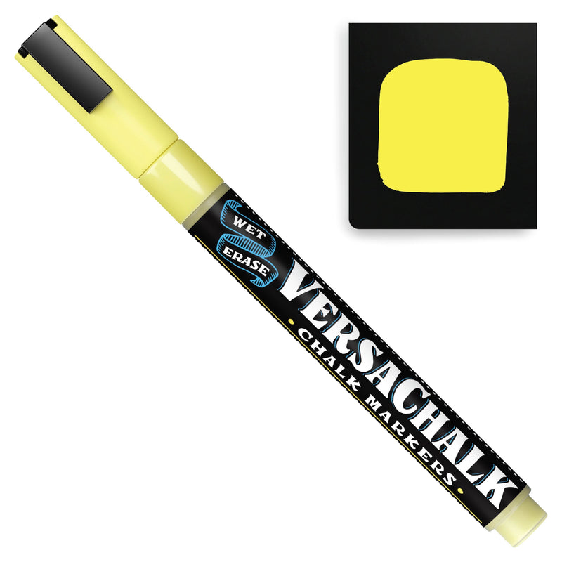 edding Pack of Five Assorted 4095 Chalk Markers (white-neon yellow