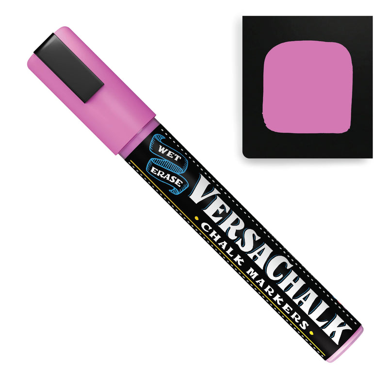 Fine Tip Charming Pink 1mm Wet Wipe Chalk Marker