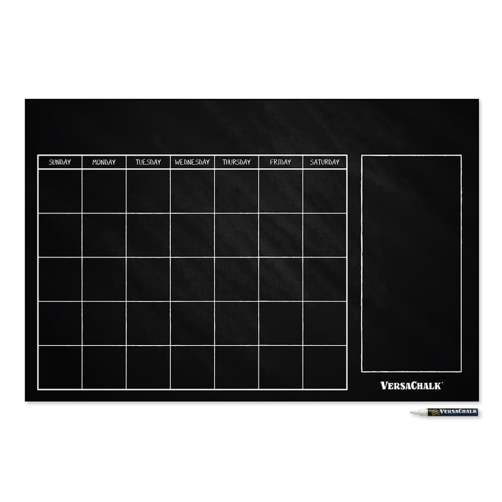 Chalkboard Wall Calendar VersaChalk Chalkboard Wall Calendar VersaChalk