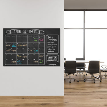 Chalkboard Wall Calendar VersaChalk