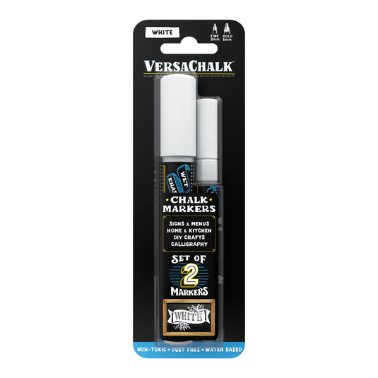 White Craft Chalk Markers for sale