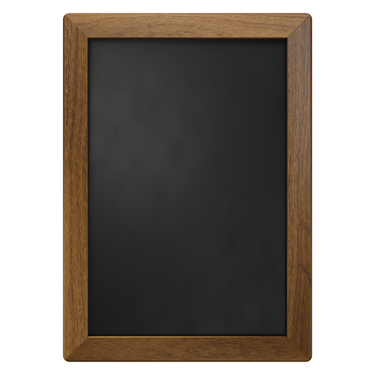 Rustic Wood Framed Chalkboard