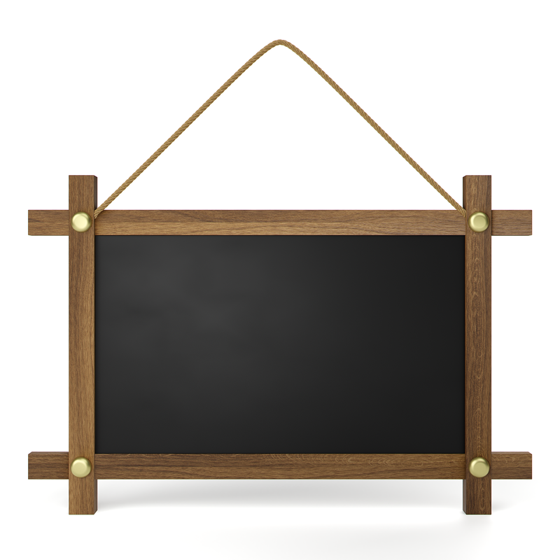 Load image into Gallery viewer, Rustic Wood Hanging Chalkboard
