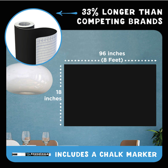 Chalkboard Vinyl, 12x12 Sheet Chalkboard Adhesive Vinyl, Black Chalkboard,  Chalk Markers, Blackboard Vinyl, Outdoor Vinyl, Indoor Vinyl 