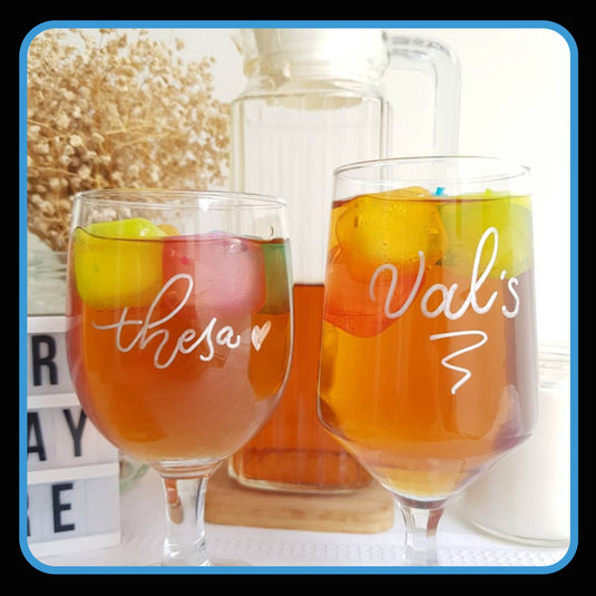 Wine Glass Markers, 6/set