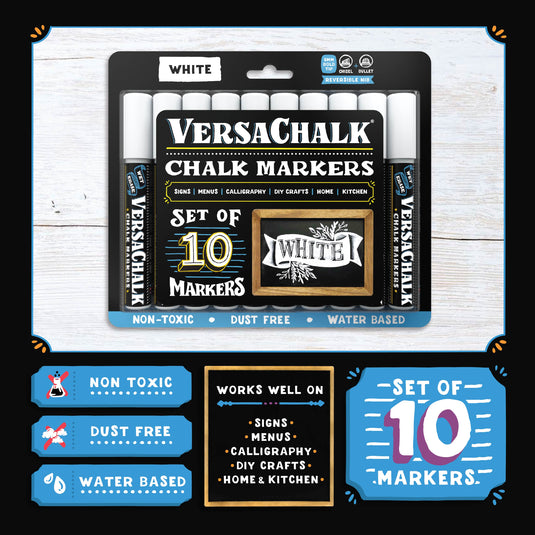 Versachalk  Pastel Liquid Chalk Markers – VersaChalk
